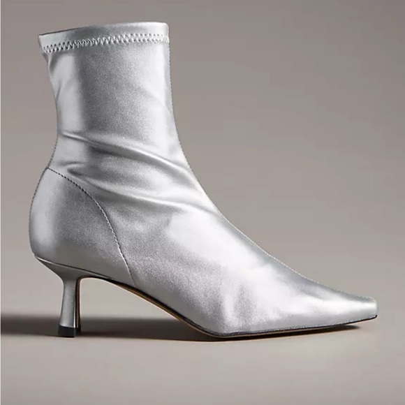 Angel Alarcon Pointed-Toe Kitten-Heel Boots - Picture 1 of 15